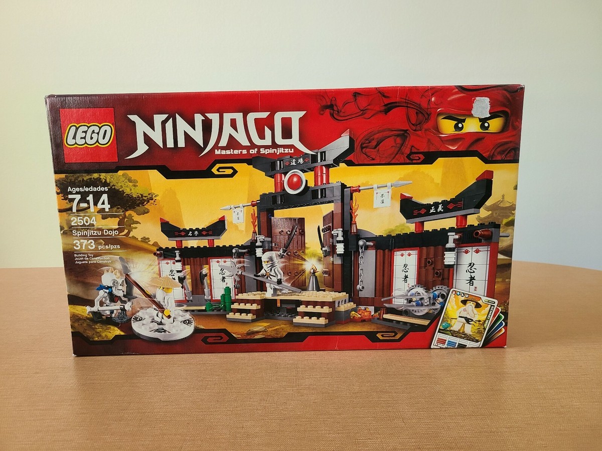 LEGO 2504 Ninjago Spinjitzu Dojo, Brand New & Sealed