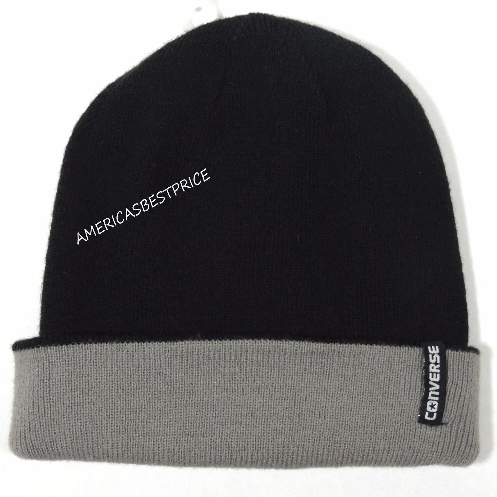 CONVERSE ALL STAR BRAND NEW MENS BEANIE HAT,4 IN 1 REVERSIBLE ONE SIZE,NWT. image 2