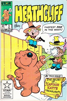 Marvel Star Comics Heathcliff June 1985 #2