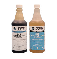 2 LB Polyurethane Expanding Flotation Pour Foam, 1/2 Gallon Kit