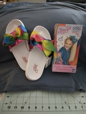 New Jojo Siwa Slides, Child Size 3 and New puzzle in box, unopened