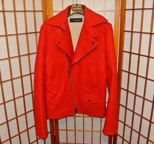 dsquared red jacket