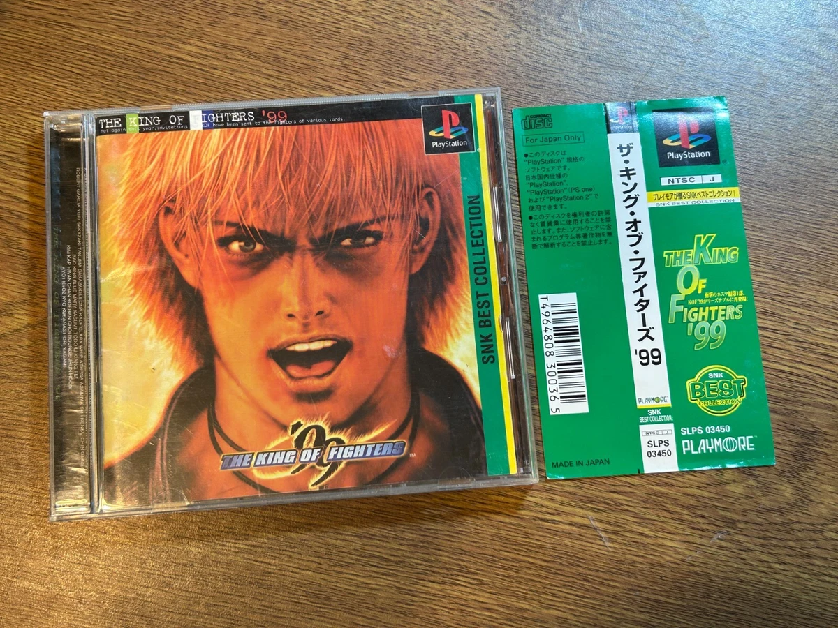 Trader Games - THE KING OF FIGHTERS 99 SONY PLAYSTATION  PS1  NTSC Japan Complete Good Condition
