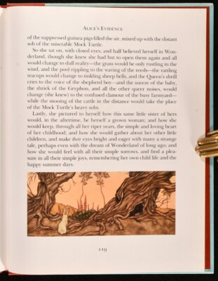 1985 Alice's Adventures in Wonderland Lewis Carroll Michael Hague