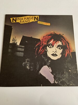 Nina Hagen Band - Unbehagen LP VG+/VG+German Pressing England Import CBS 1979