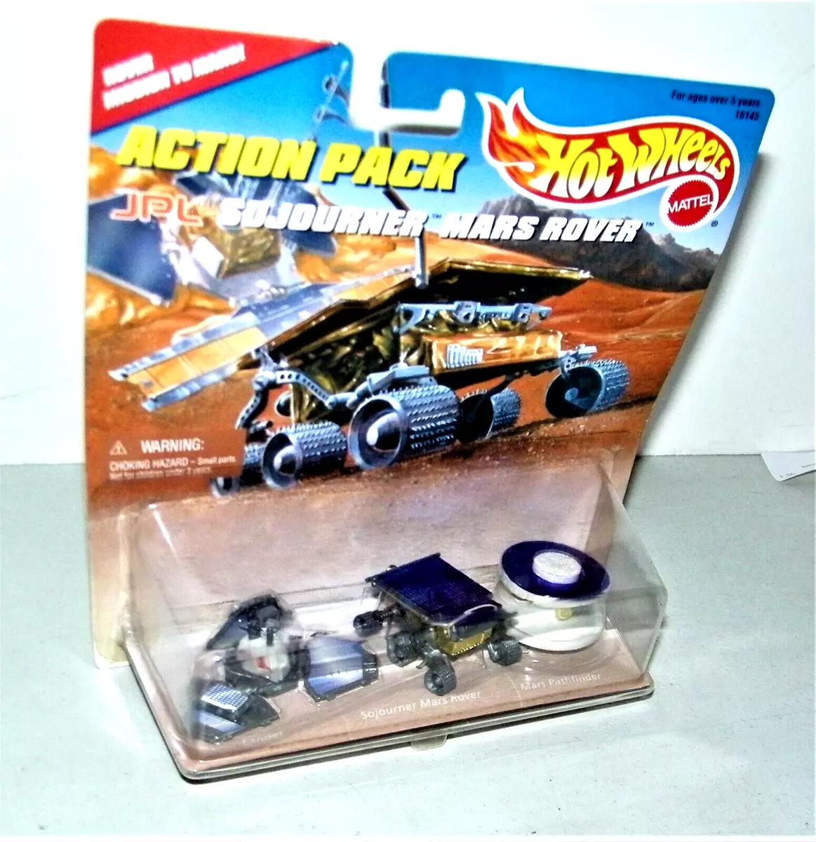 Hot wheels best sale sojourner mars rover