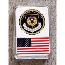 AIR FORCE SPECIAL OPERATIONS COMMAND Challenge Coin with case