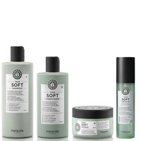 Maria Nila True Soft Set - Shampoo 350 Ml + Conditioner 300 Ml + Maske 250 Ml +
