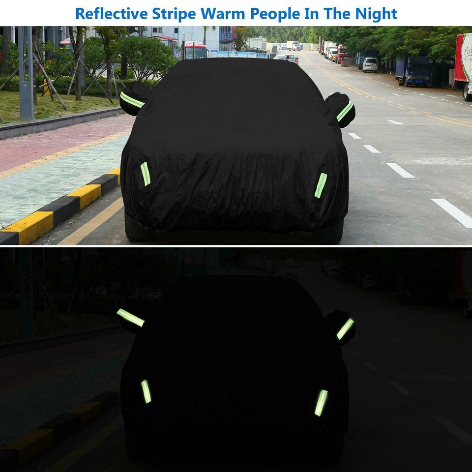 For Chevy C/K 1500 2500 3500 Truck Car Cover Sun Protection Dustproof Waterproof - Image 3 of 4