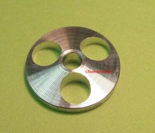 Aluminum 45 rpm adapter Phonograph Turntable for 7"" LP Records fits Technics