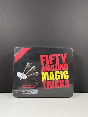 Marvin's Magic Fifty Amazing Magic Tricks Brand New, Sealed