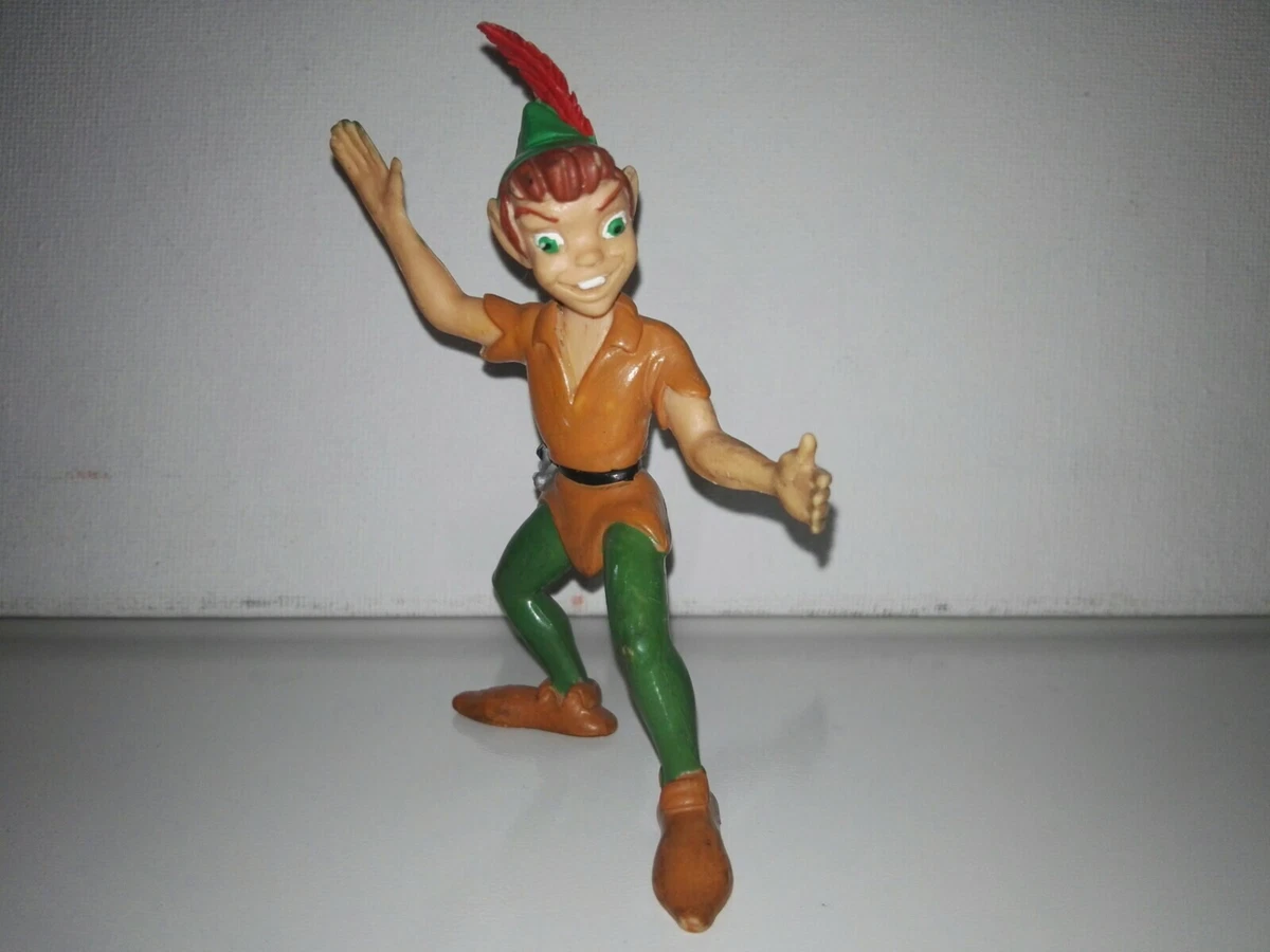 Figure PVC/Rubber Peter Pan ,.Comics Spain 1986 ,Walt Disney (2)