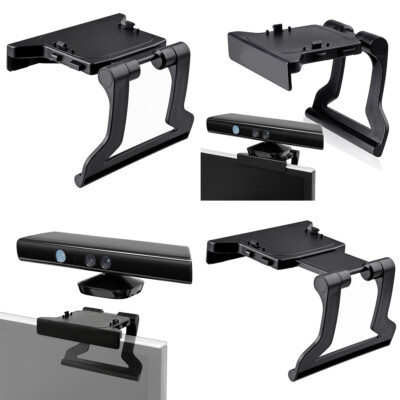 US 1 Pc Safe TV Clip Mount Stand Holder for Xbox 360 Kinect Sensor Lightweight