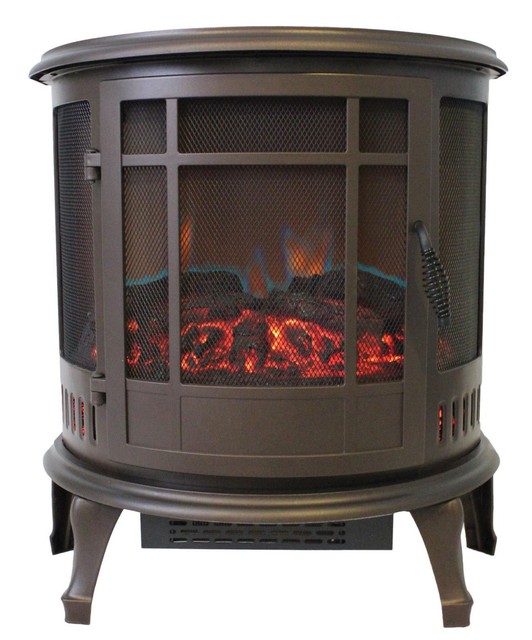 Comfort Glow 23 Electric Lighted Fireplace Insert Heater For Sale