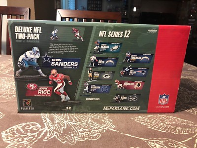 【美品】NFL Deion Sanders & Jerry Rice フィギュア McFarlane Toys NFL San Francisco 49ers Dallas Cowboys Sports Picks