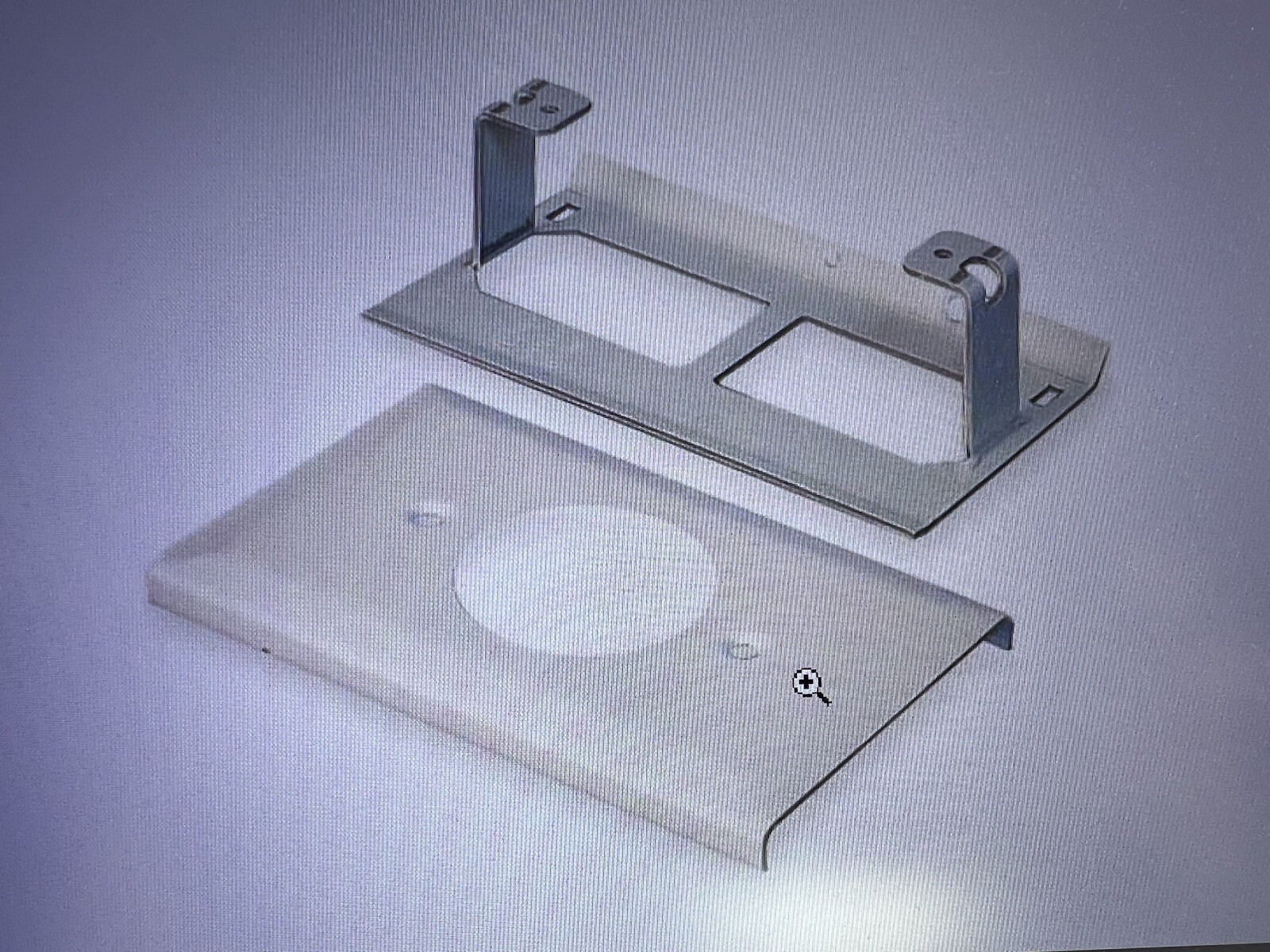 BOX OF 10 WIREMOLD G3033JE SINGLE RECEPTACLE PLATE 3000 SERIES RACEWAY ...