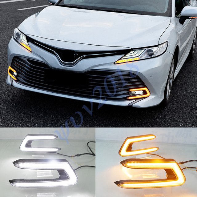 For Toyota Camry 20182019 LED LE XLE DRL Daytime Running Light With