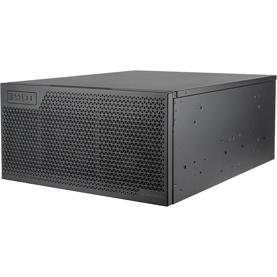 SilverStone SST-RM52, Rack, Server-Gehäuse, schwarz - Bild 2 von 4