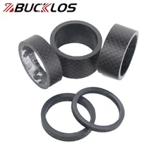 Carbon Fiber Ultralight Stem Washers Headset Spacers 1-1/8" Mountain Bike Parts