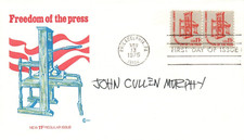John Cullen Murphy (Prince Valiant Artist) Signed First Day Cover with JSA COA