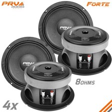 4x PRV Audio 6MB550FT Midbass Loudspeakers Car Audio 6.5" 8 Ohms 550 Watts