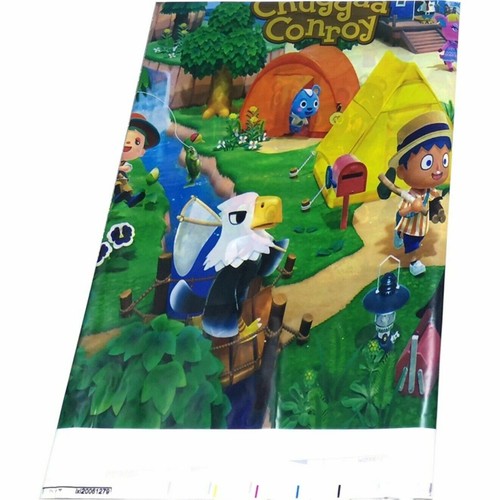 Animal & Crossing Theme Birthday Party Supplies Plate Balloons Banner Decoration - Picture 3 of 9