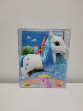 White Princess Pony with Blue Hair Toy Brand New in Box