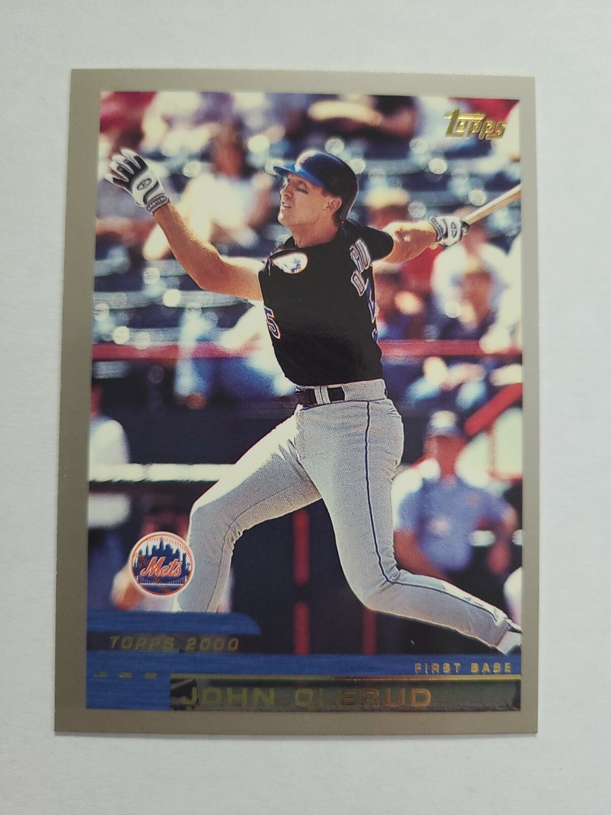 JOHN OLERUD 2000 TOPPS BASEBALL CARD # 80 E3450