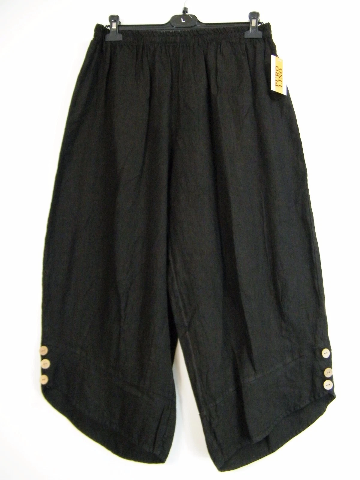 LAGENLOOK100% LINEN CROPPED PANTS IN 9 COLS SIZES :Plus:1(L) Plus 2(XL)Plus3(XXL
Opens in a new wind