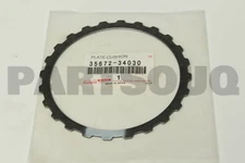 3567234030 Genuine Toyota PLATE, CLUTCH CUSHION 35672-34030