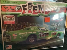 Atlantis "The Fiend"  Tom Daniel Funny Car Dragster sealed Model Kit M8278