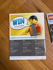 LEGO Jurassic World Park Instruction Manual LOT 75941 And 75931