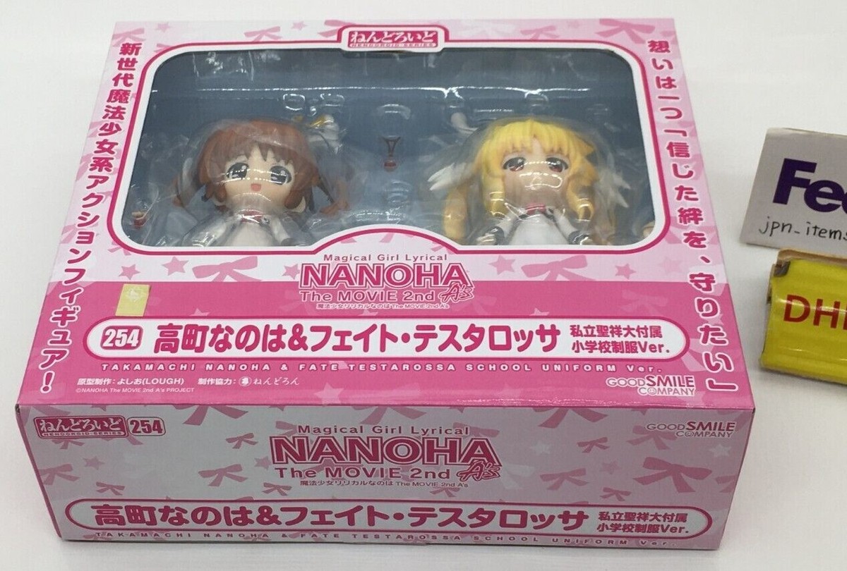 Nonoha Takamachi & Fate Testarossa Nendoroid 254 Magical Girl