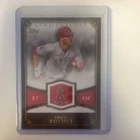 Topps 2012 Gold Futures Mike Trout Los Angeles Angels Baseball Card #GF-16