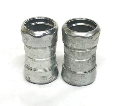 Thomas & Betts 1-1/4 Inch Compression Type Coupling TK114-E [Lot of 2] NOS