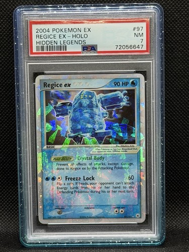 Regice ex graded PSA 7 for sale on eBay