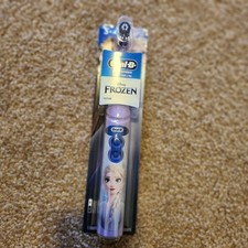 Oral-B Disney Frozen Kids Electric Toothbrush Rotating Timer Battery Powered