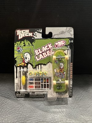 RARE & SEALED JEFF GROSSO Retro Tech Deck Black Label Green Board MOC SICK LOOK!
