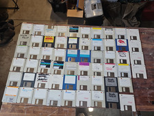 Lot of 58 used Floppy disks, Not Tested, Free shipping