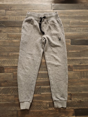 Spyder Heather Gray Hoodie and Joggers Set Boys Size 7/8 - Picture 6 of 11