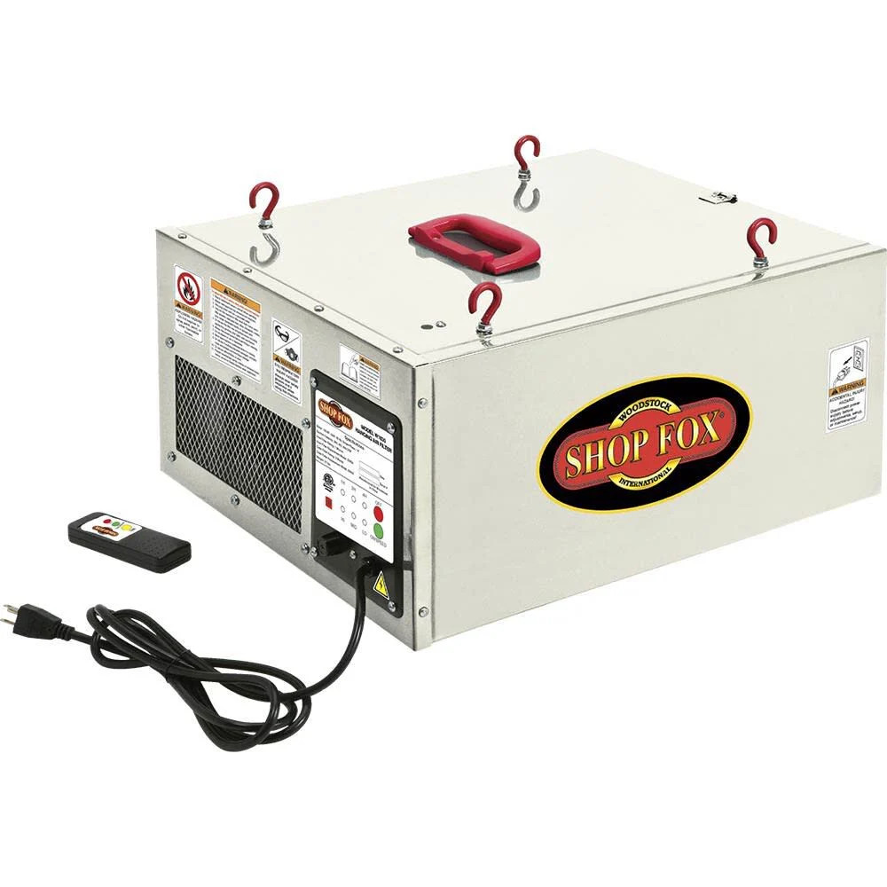 Подвесной 3-ступенчатый воздушный фильтр Shop Fox