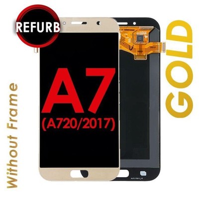OLED Screen Combo Assembly LCD Replacement for Samsung Galaxy A7 A720 2017 Gold