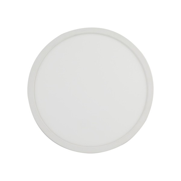 Deckenleuchte Deckenlampe Led Dimmbar IP54 D: 40 Cm Rund Weiß 3 Lichtmodi Bad-image