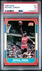 1986 FLEER #57 MICHAEL JORDAN ROOKIE RC PSA 1.5