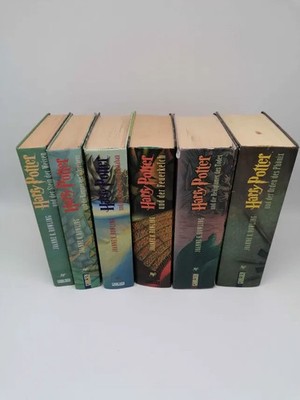Harry Potter Bücher 1-5 + 7 Gebunden JK Rowling