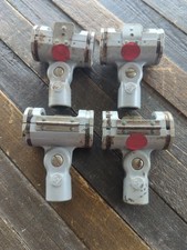 4 - Vintage 80's Electro Voice 313A Microphone Clip Shock Mount