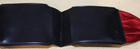 Mens 1960s Pocket Square w/ Plastic Base Colorpuf by Beau Brummell Red/Silver — photo 3