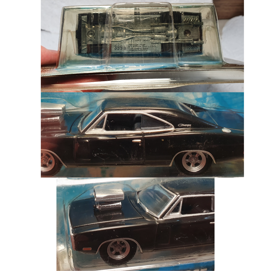 1/64 Greenlight Fast and Furious Dom's Dodge Charger Turbo Diecast