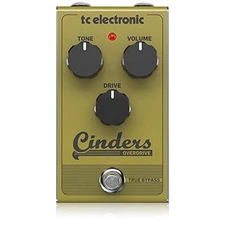 TC Electronic CINDERS OVERDRIVE Tube-Like with Extremely Responsive and