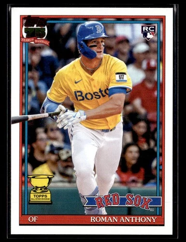 2026 Topps #T91-71 Roman Anthony 1991 Topps Baseball 35th Anniversary RC Card
